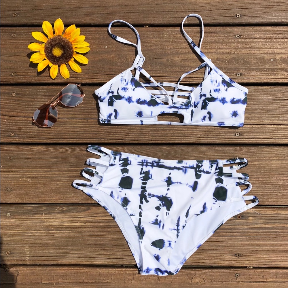 Why So Abstract Tie Dye Swimsuit